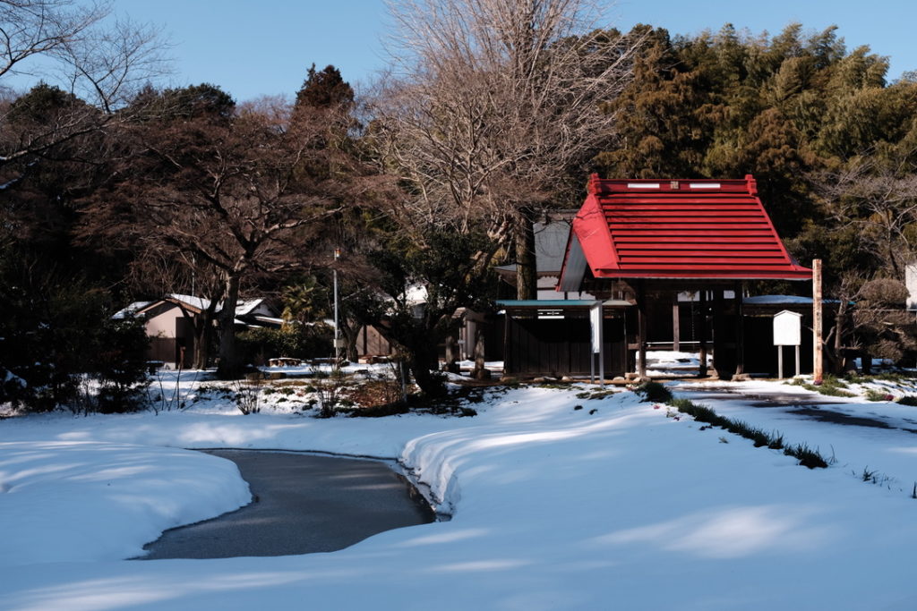 大雪の記録 18年1月22 23日 印西市結縁寺周辺 もぐパラ